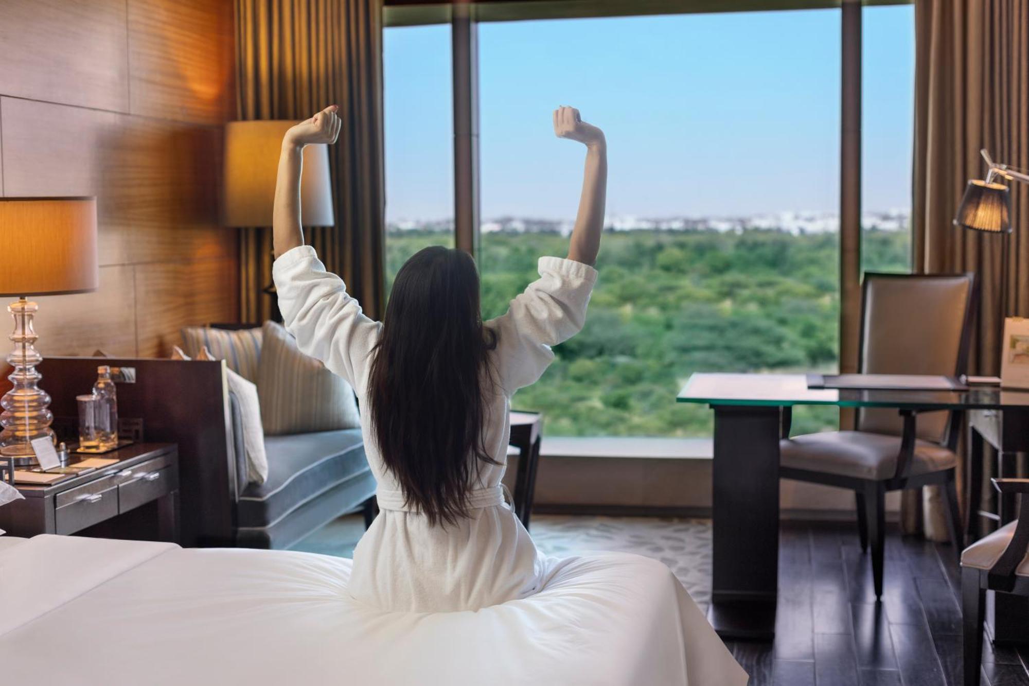 The Leela Ambience Gurugram Hotel & Residences - The Luxury Urban Sanctuary Gurgaon Esterno foto