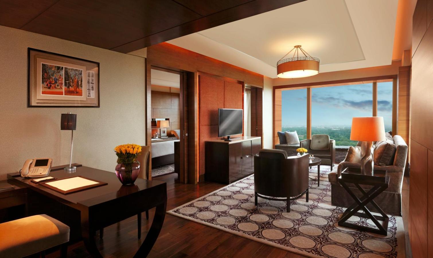 The Leela Ambience Gurugram Hotel & Residences - The Luxury Urban Sanctuary Gurgaon Esterno foto