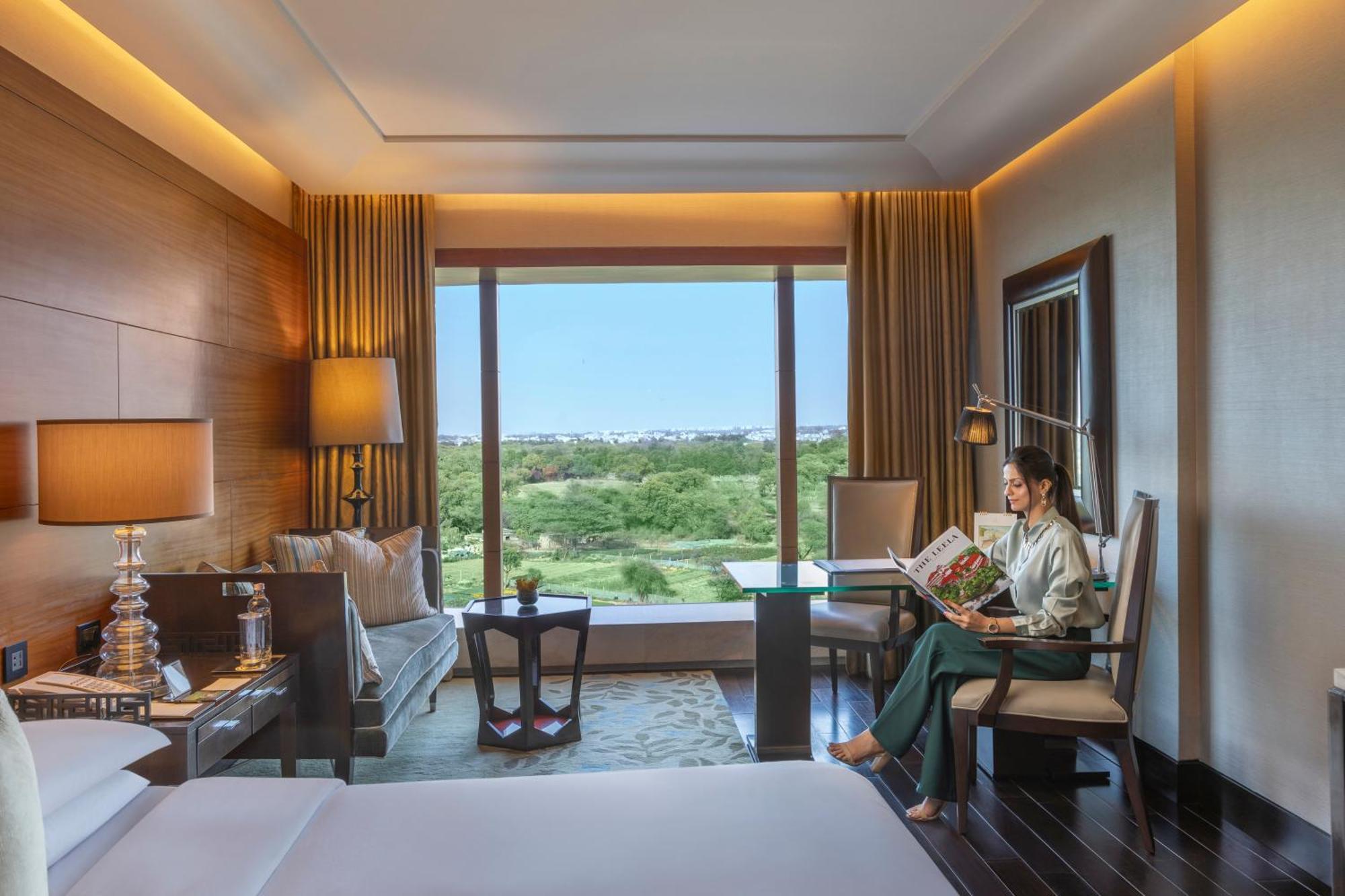 The Leela Ambience Gurugram Hotel & Residences - The Luxury Urban Sanctuary Gurgaon Esterno foto